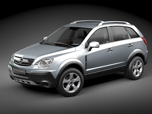 Opel antara 3d model